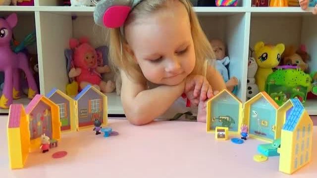 Свинка Пэппа пакетики с сюрпризом распаковка Peppa Pig bags surprise unboxing entertainmen