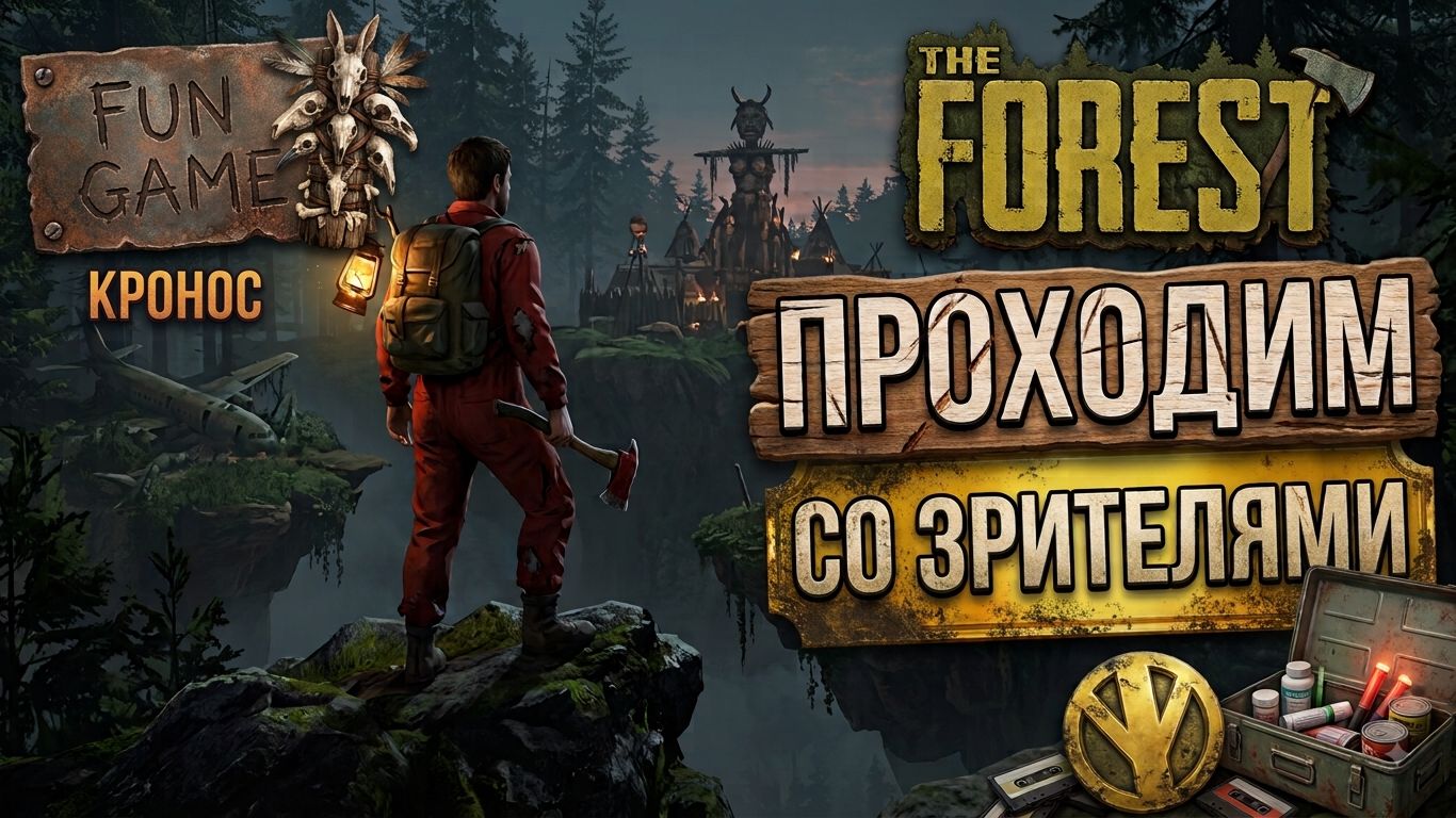  Кронос  THE FOREST 5  ФИНАЛ ИГРЫ с Мишей! Спасаем Тимми и анонс Resident Evil 5