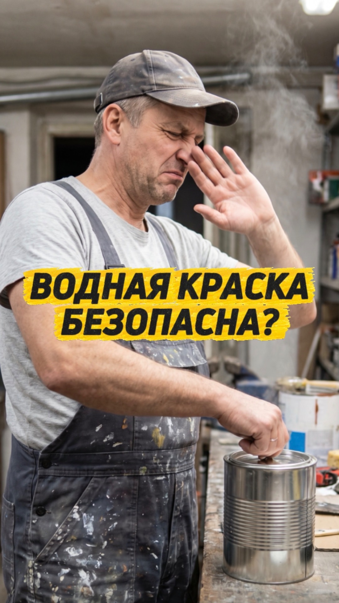 ВОДНАЯ КРАСКА БЕЗОПАСНА?