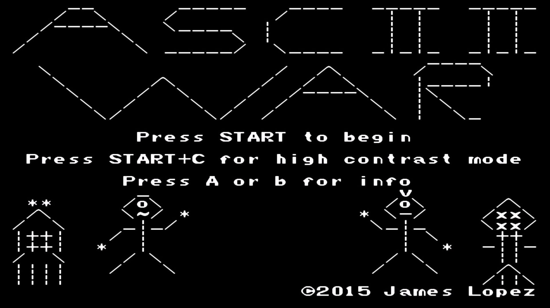 ASCII WAR James LopezТЕМНЫЙ РЕЖИМ