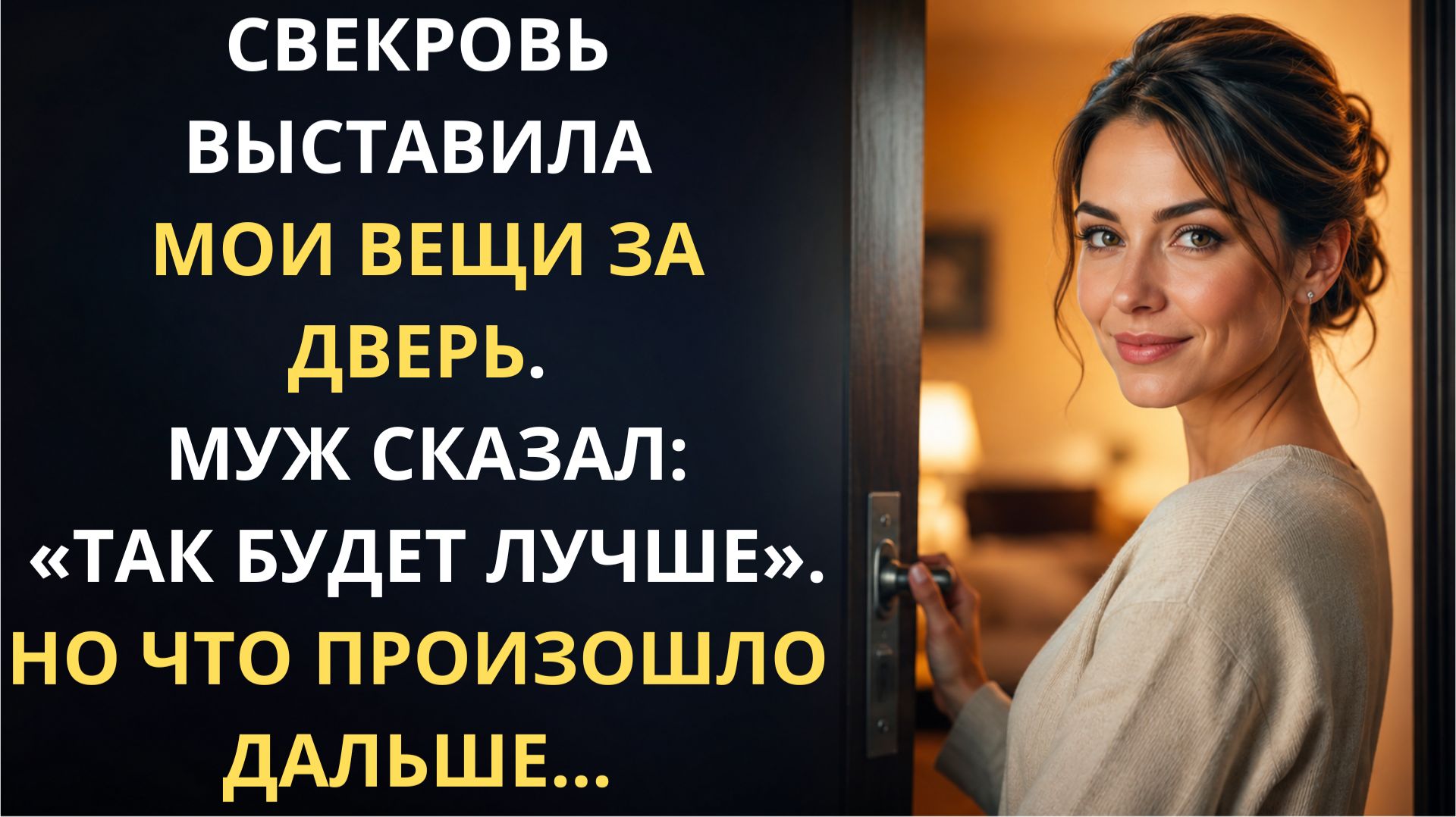 Свекровь выгнала меня из дома. Муж промолчал. И тогда ... | Аудиорассказ