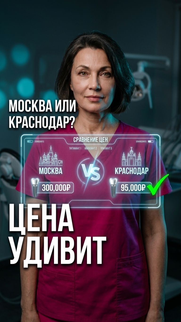 Straumann: Москва или Краснодар? 🦷