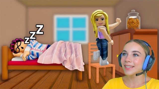 УКРАЛИ ВСЕ ПЕЧЕНЬЕ МОЕЙ БАБУШКИ в ROBLOX!