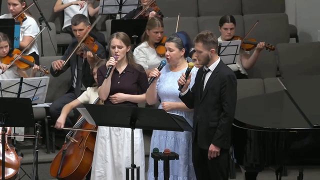 Реки привольные и моря...  христианская песня