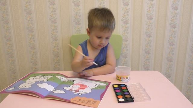 Раскраска и Киндер Сюрприз открываем PEPPA PIG Kinder Surprise Egg FROZEN Egg