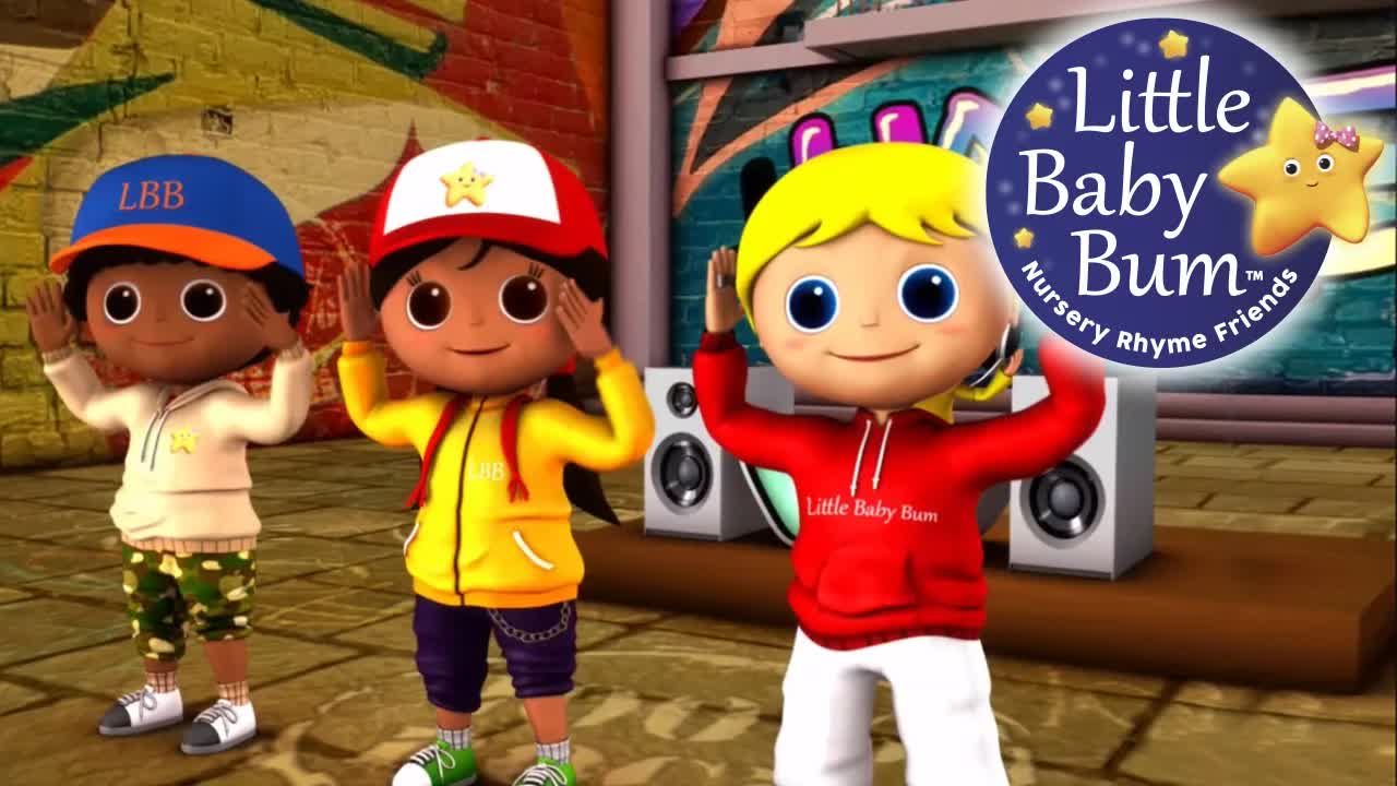 Голова, плечи, колени и пальцы ног | Детские стишки для малышей от LittleBabyBum - Азбука и цифры