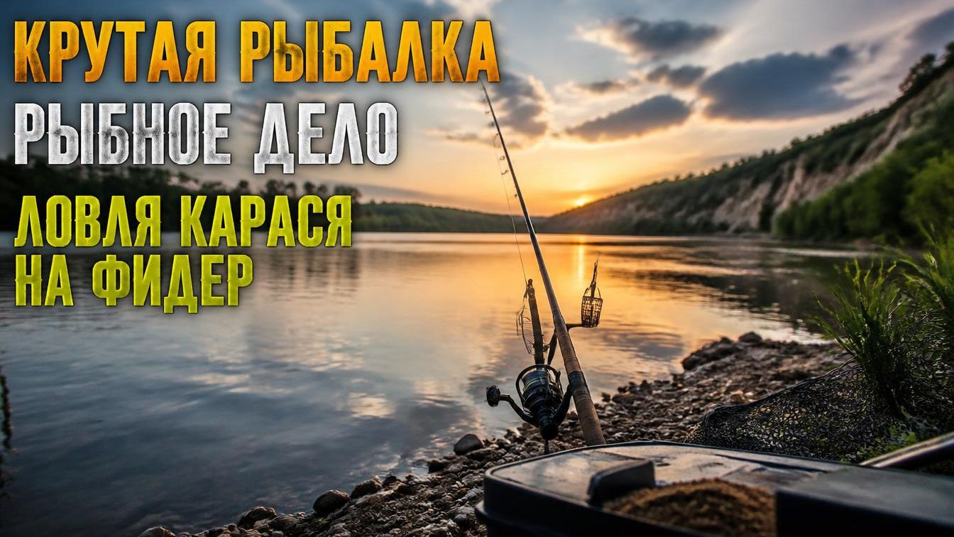 РЫБАЛКА НА ФИДЕР! ЛЕТНЯЯ РЫБАЛКА НА РЕКЕ Только Лучшая Рыбалка на Карасей Смотреть Онлайн