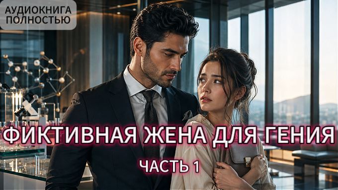 ФИКТИВНАЯ ЖЕНА ДЛЯ ГЕНИЯ  ЧАСТЬ 1  АУДИОКНИГА ПОЛНОСТЬЮ  ЛЮБОВНЫЙ РОМАН