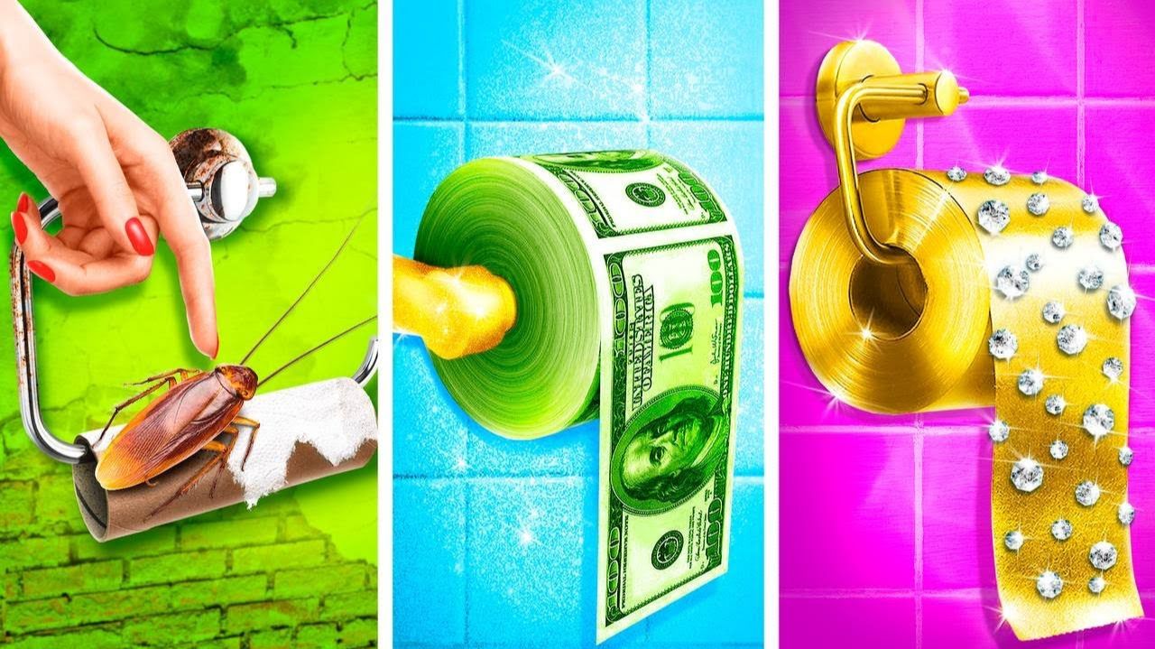Бедная Vs Богатая Vs Гига Богатая # Бедная Стала Гига Богатой! Меня Удочерили Миллионеры