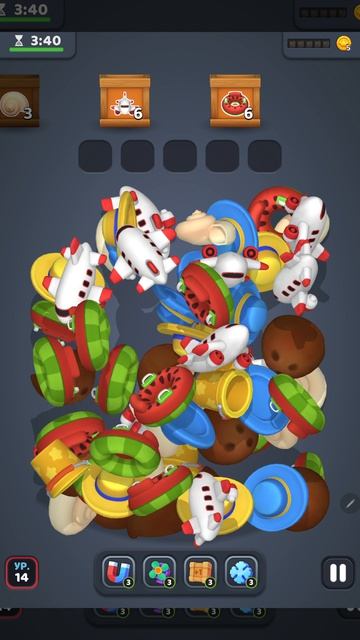 сортировка игрушек головоломка
