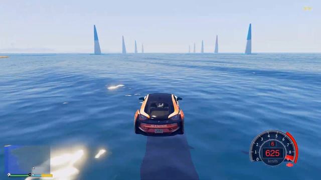 КАК ДАЛЕКО МАШИНА СМОЖЕТ ЕХАТЬ ПО ВОДЕ в ГТА 5 МОДЫ! ОБЗОР МОДА В GTA 5! ВИДЕО ИГРЫ MODS