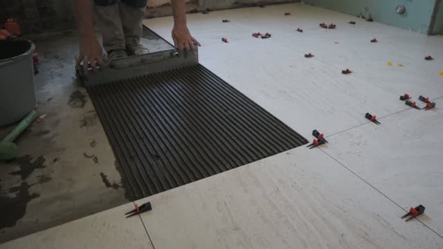 Скоростная укладка в ванной керамогранитам 1200 на 600 от А до Я. Ремонтnew diy топ