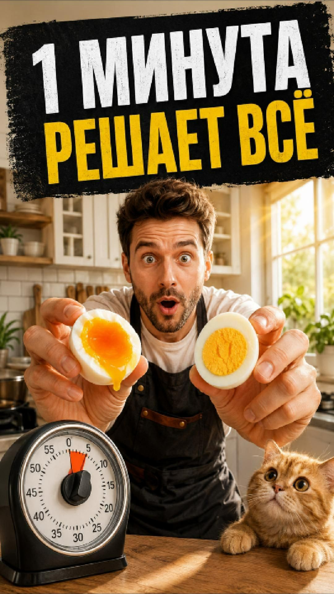 Сколько варить яйца? Поставь таймер и получишь результат