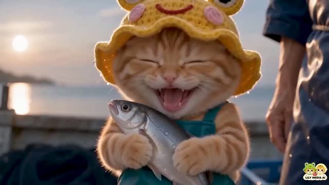 Котики и Рыбалка