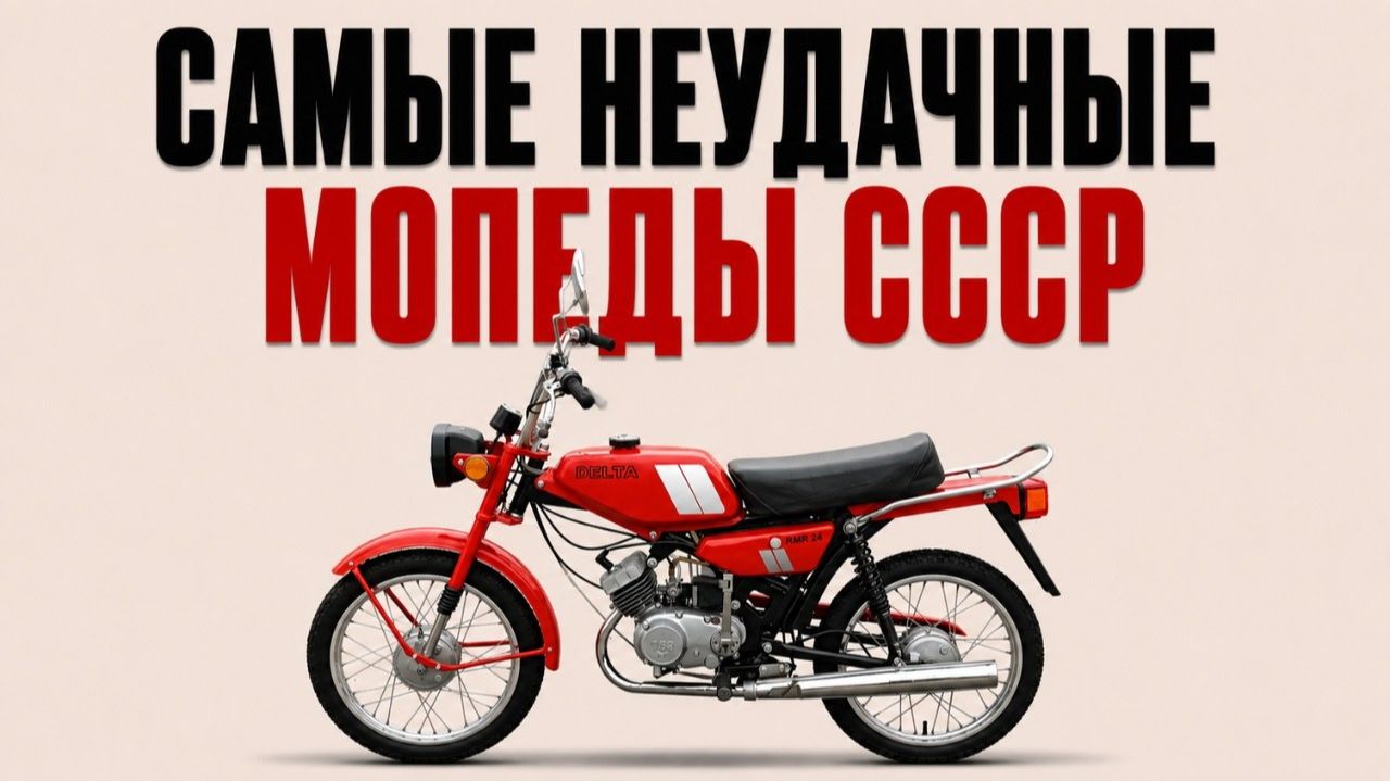 Их чинили всем двором – 4 Самых неудачных Мопеда и один Мотороллер