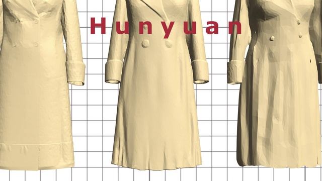Coat: Clo3D Vs AI-generated