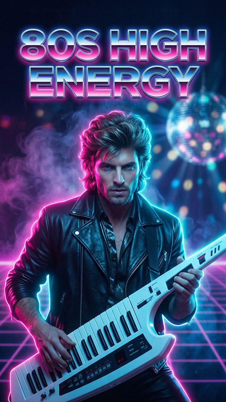 Pure 80s High-Energy Vibes  eurodisco music besteurodance