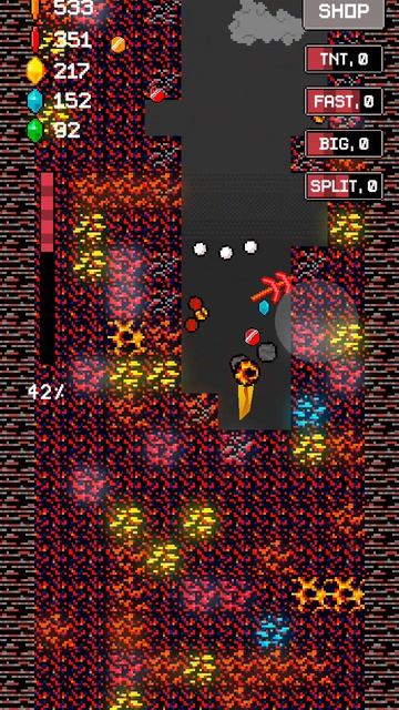 Failing pickaxe shorts 22