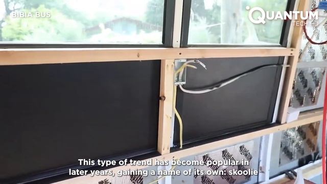 Переделка школьного автобуса в удивительный автономный дом | от @Bibia Bus