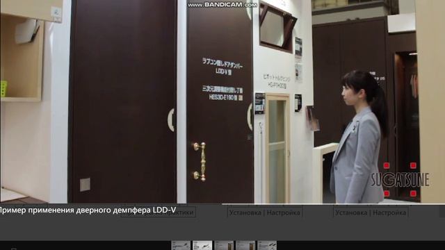ЛДД-В Встроенный дверной демпфер для межкомнатных