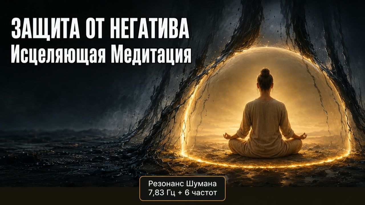 Верни Свою Энергию за Один Сеанс · Очищение от Негатива · 852 Герц · Резонанс Шумана 7,83 · 7 Частот