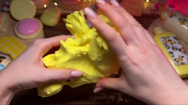 Воздушный пластилин антистресс 🍓 Залипательное видео с воздушным пластилином | ASMR Релакс