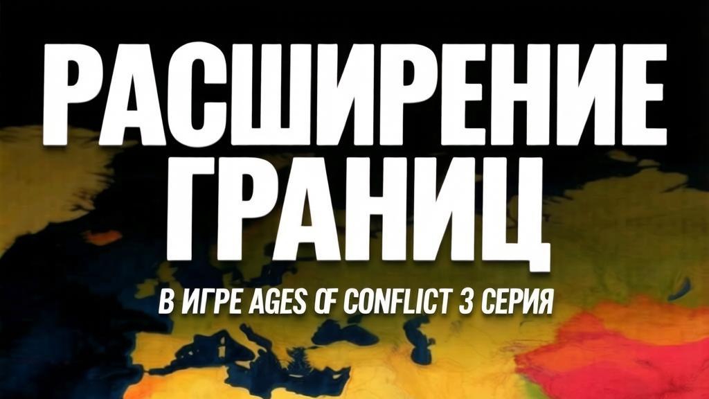 РАСШИРЕНИЕ ГРАНИЦ В ИГРЕ 👾 Ages Of Conflict 🔥 С Ираном! 🇮🇷 [4 Серия]