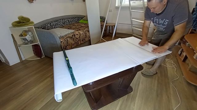 Обклеиваю самоклеющейся пленкой потолок из гипсокартона. | 🍀 Строю САМ