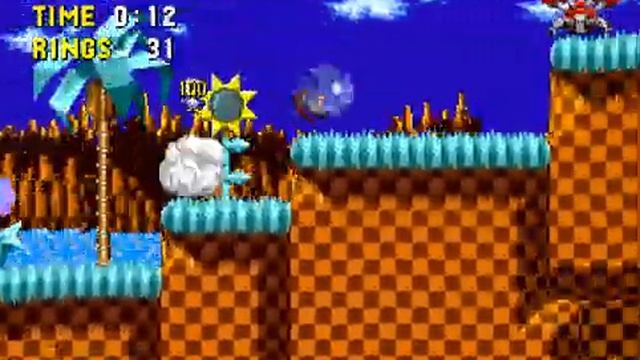 Sonic 1 Morning Edition (GEN) Gameplay On Sonic 1 Hack