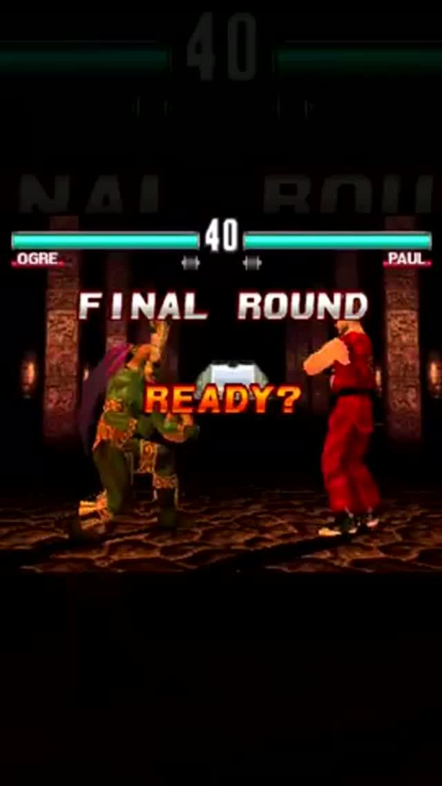 Теккен Tekken 3 Огр против Пола