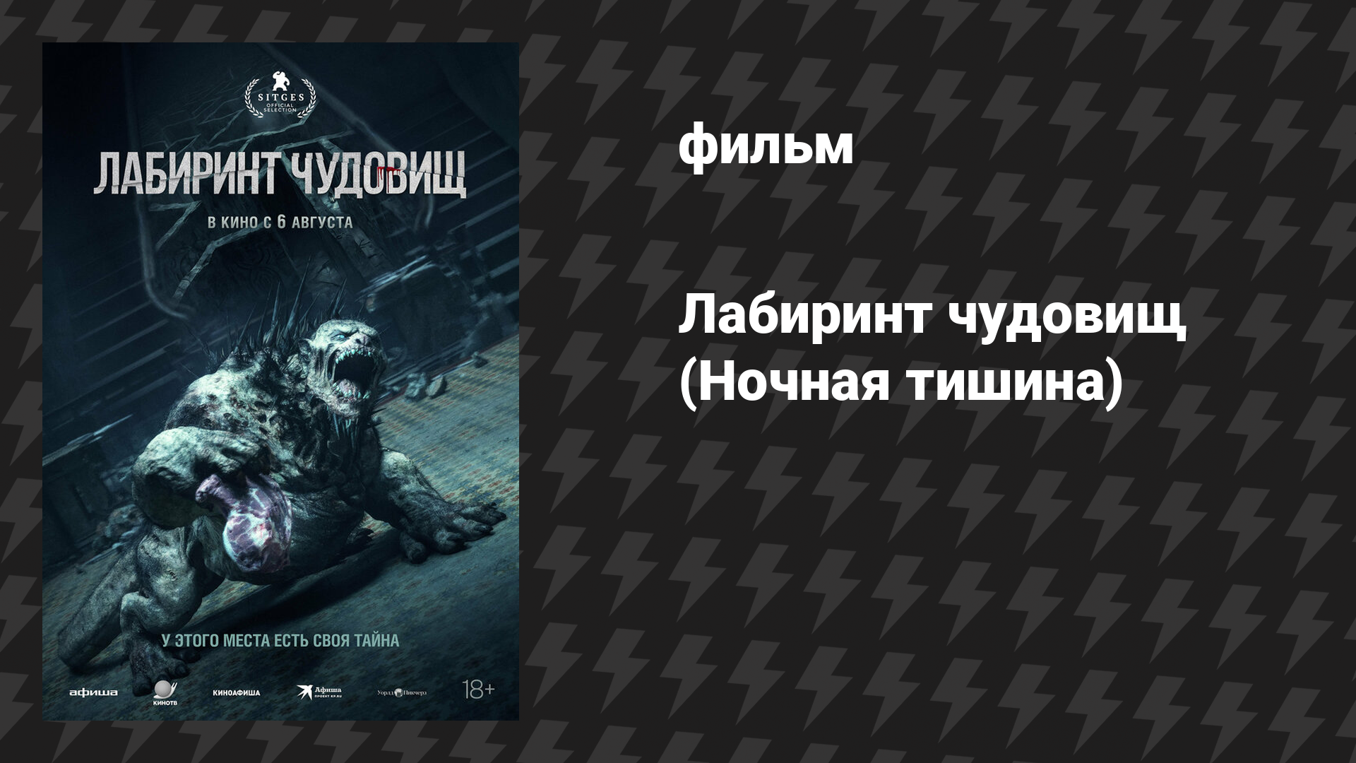 Лабиринт чудовищ (Ночная тишина) (фильм, 2024)