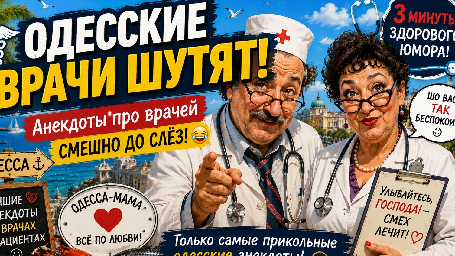 Одесские врачи шутят.