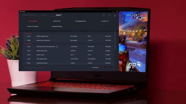 MSI Katana GF66 11UG: игровой ноутбук с GeForce RTX 3070 Laptop