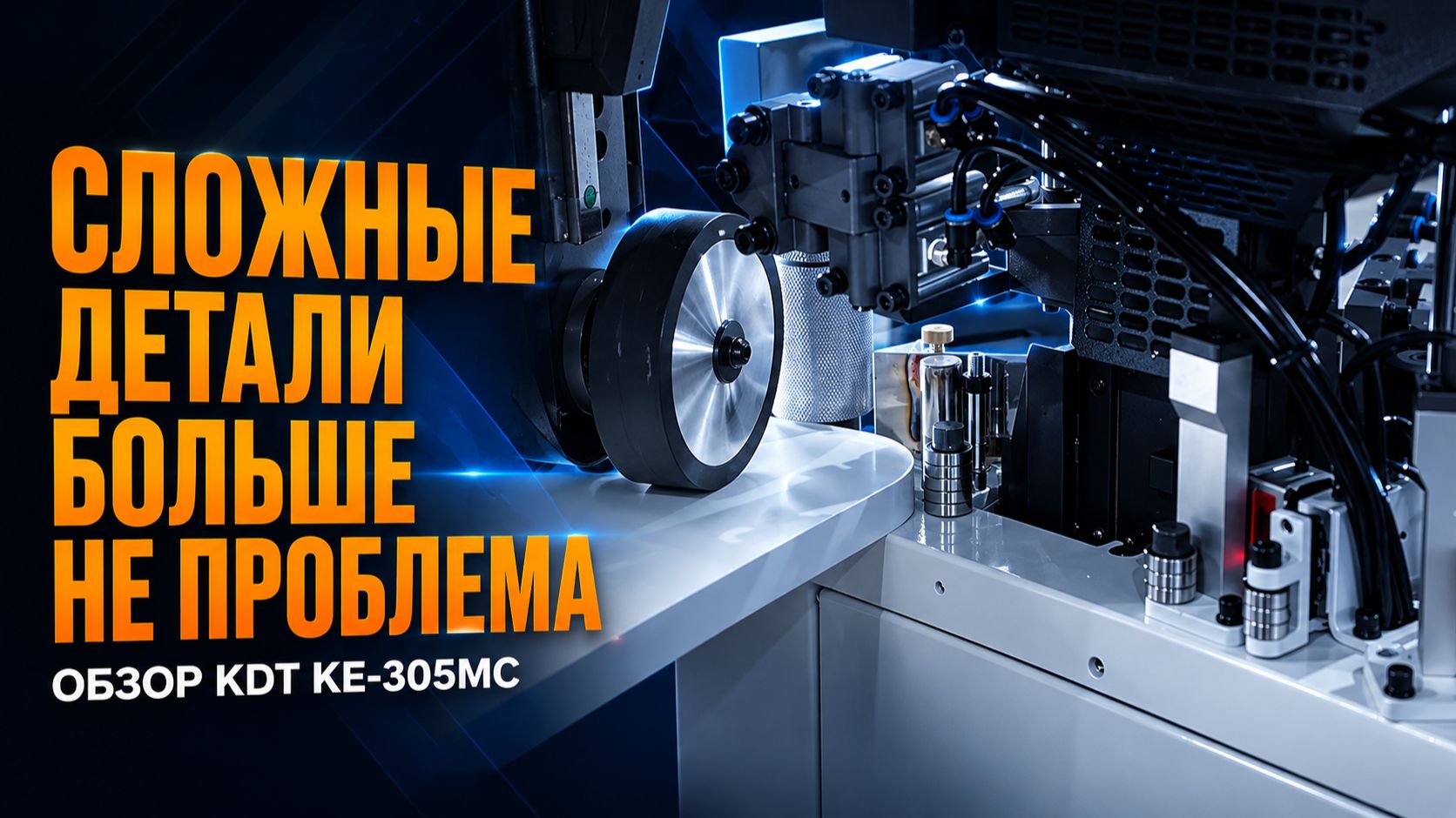 Сложные детали не проблема | Обзор KDT KE-305MC