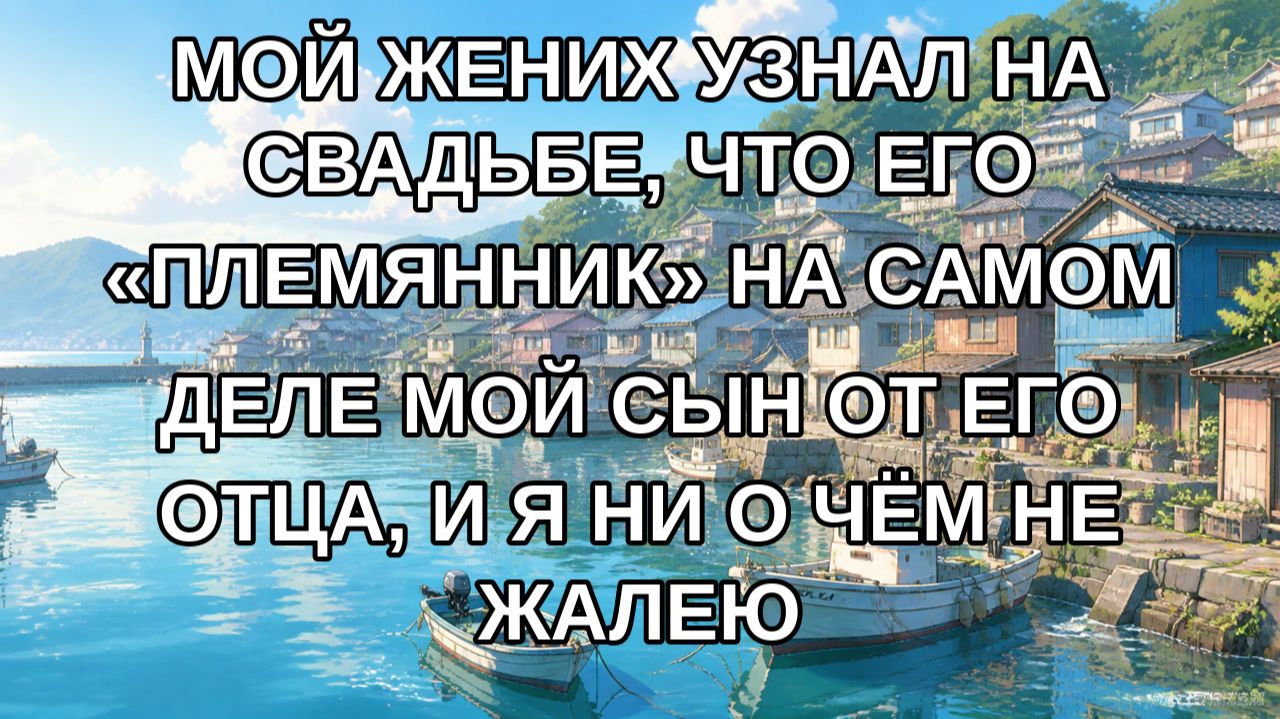 Мой жених узнал на свадьбе, что его «племянник» на самом деле мой сын от его отца, и я ни о чём не