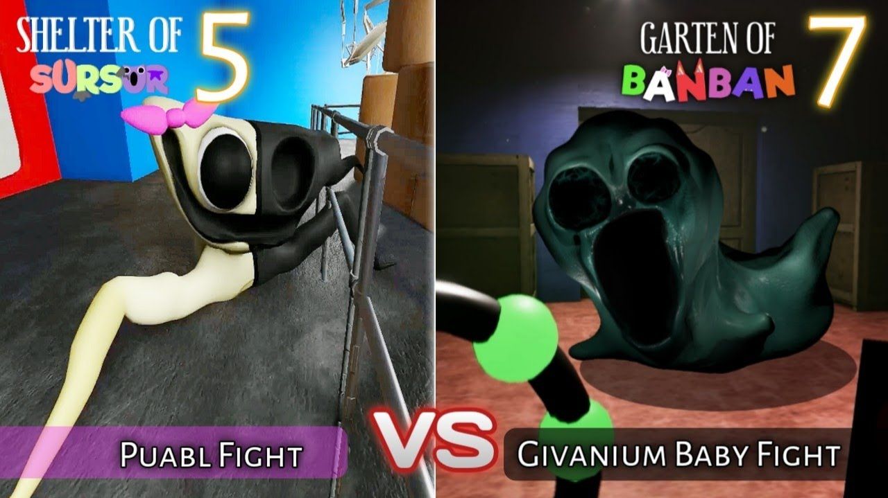 Shelter Of Sursur 5 (PUABL FIGHT) против Garten Of Banban 7 (GIVANIUM BABY FIGHT)