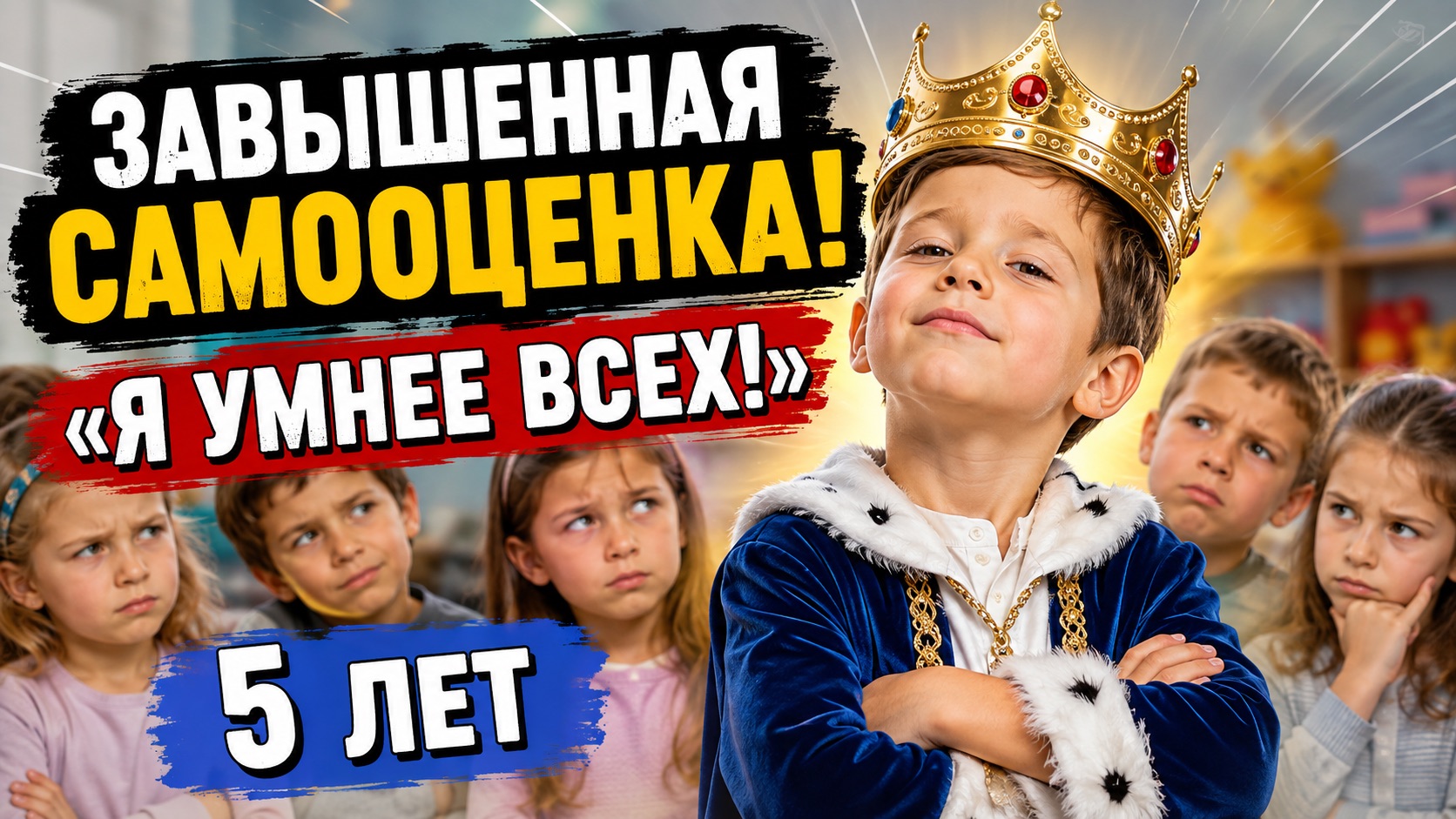 Завышенная самооценка в 5 лет. Как выстраивать границы! И немного о гениях.