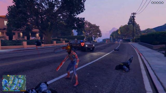КАК ЧЕЛОВЕК ПАУК СТАЛ ЧЕЛОВЕКОМ БЕНЗОПИЛА в ГТА 5 МОДЫ! SPIDER MAN и ОБЗОР МОДА в GTA 5 ВИДЕО