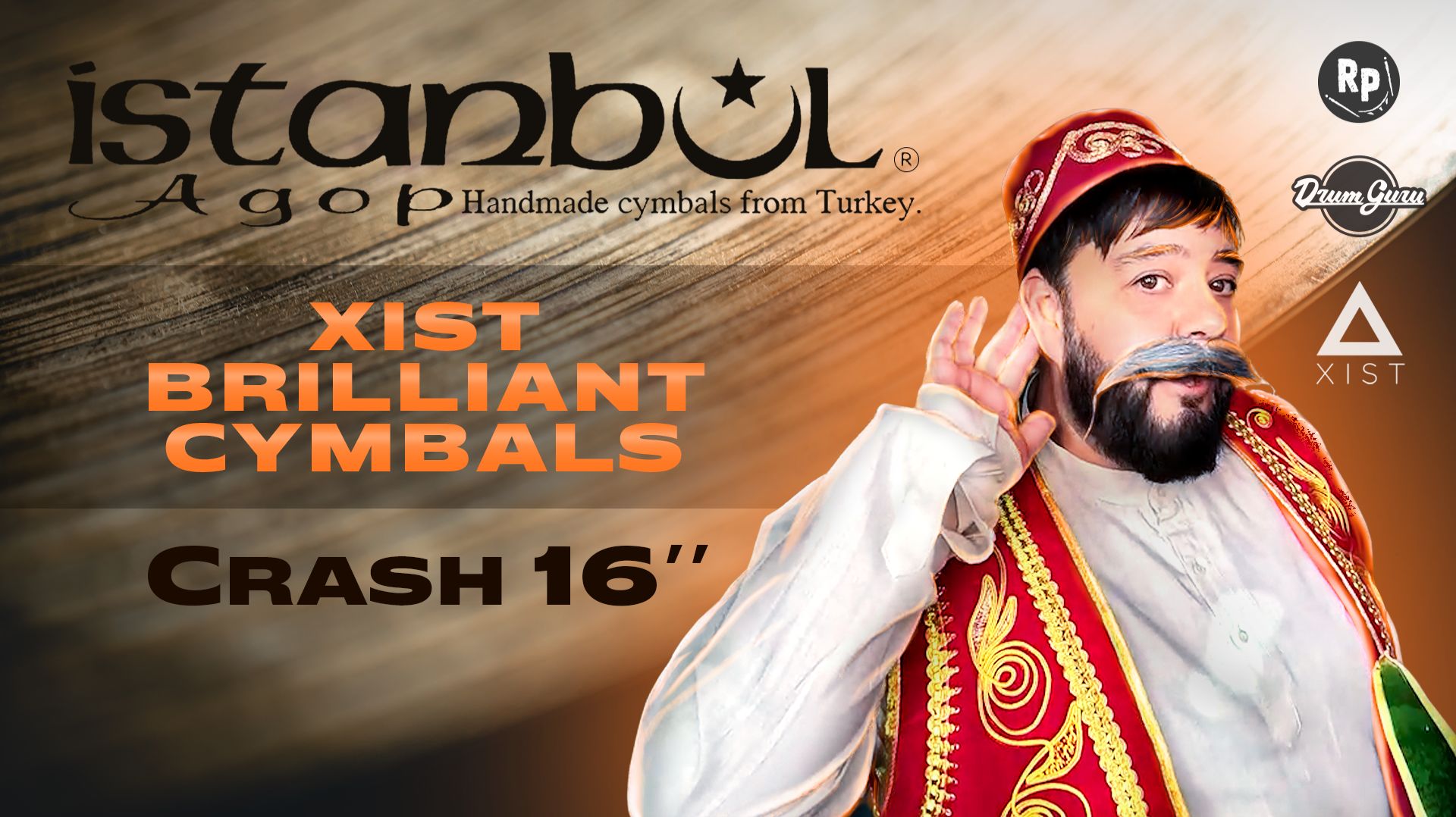 Istanbul Agop Xist Brilliant Crash 16