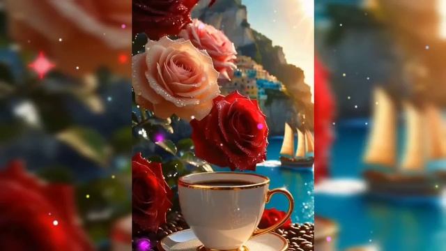 Доброе летнее утро. Шикарная музыкальная открытка.