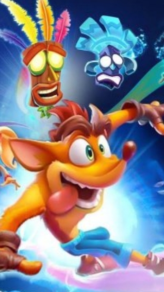🎬 Тизер-трейлер Crash Bandicoot и питомца Спайро