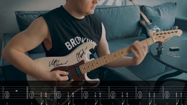 Ария - Волонт р  Гитарный кавер   Табы  Соло.mp4