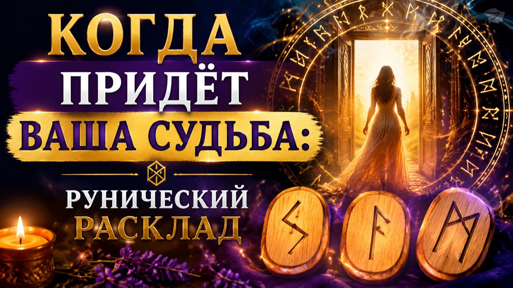 Когда придёт Ваша судьба_ рунический расклад.