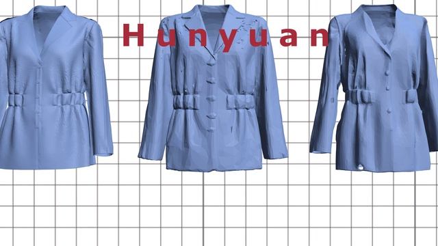 Jacket: Clo3D Vs AI-generated