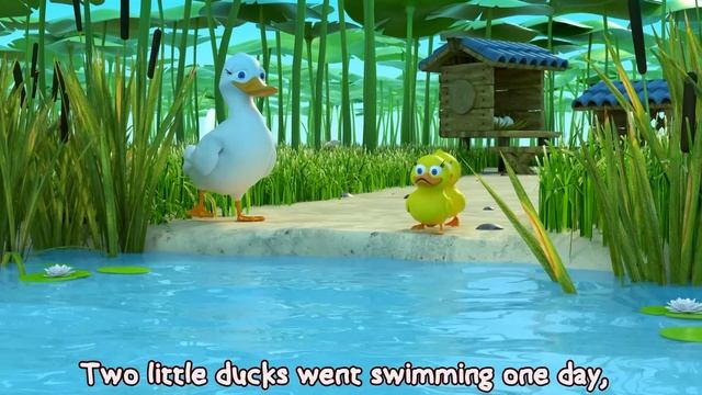 🦆 Пять маленьких уточек 🦆 Потешки - Детские песни и песни для детей от LooLoo Kids
