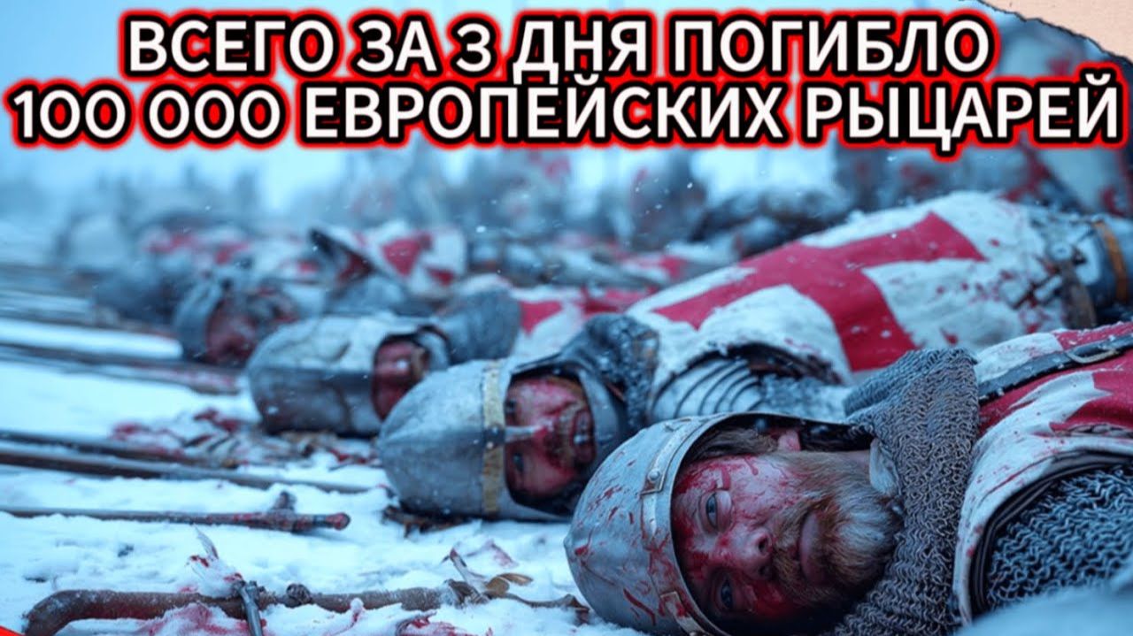 100000 Рыцарей СГОРЕЛИ ЗА 72 ЧАСА?! Как Монголы СТЁРЛИ Европу в 1241 году!