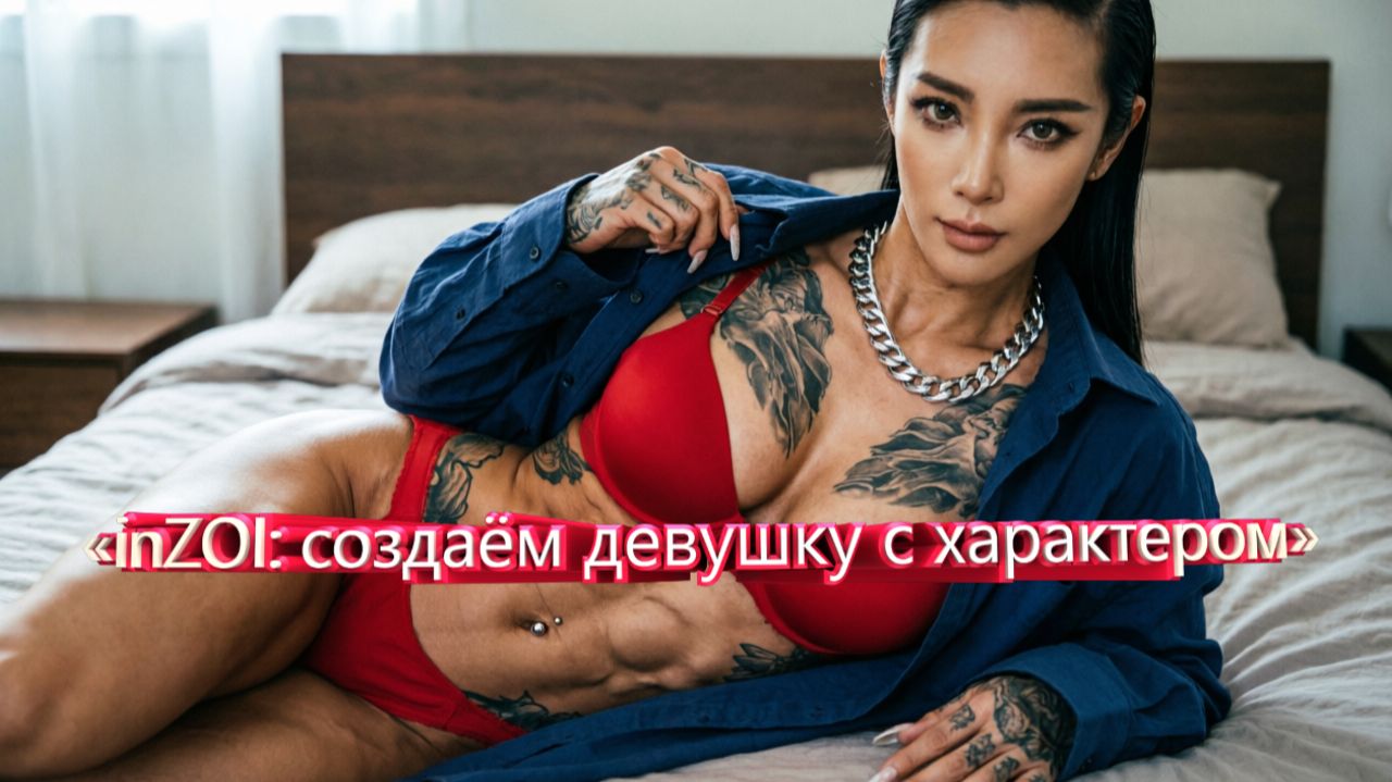 «inZOI: создаём девушку с характером»