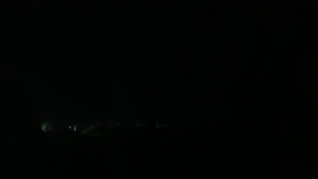 Гроза с молнией