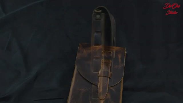 Как сшить минималистичную кожаную сумку без шитья