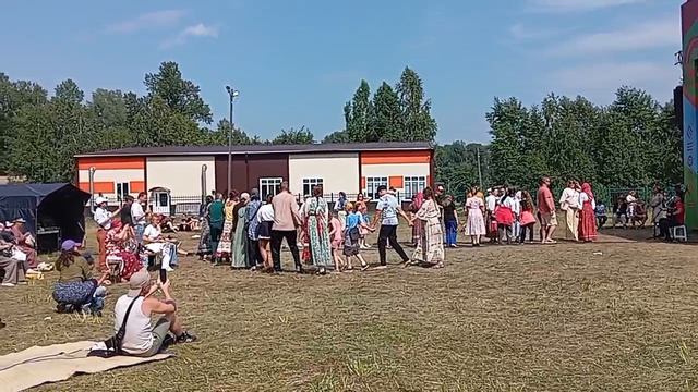 Хоровод на Обрядовой поляне Фестиваль 